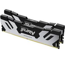 Kingston Fury Renegade DDR5 sudraba/melns XMP 48GB 7200MT/s CL38 DIMM galddatoru spēļu atmiņa (2 komplekts) - KF572C38RSK2-48 ANEB0CJC6ZBG9T