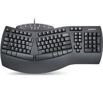 Perixx PERIBOARD 512 ergonomiskā tastatūra USB QWERTY US angļu izkārtojums melns