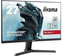 IIYAMA G-Master Red Eagle G2770QSU-B1 Fast IPS LED spēļu monitors WQHD (HDMI, DisplayPort, USB 3.0) 0,5 ms MPRT reakcijas laiks, 165 Hz, FreeSync Premium Pro, melns ANEB0BK2D2PPQT