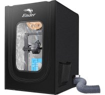 Creality 3D printera korpuss ar ventilācijas saskarni, ugunsdrošs un putekļu necaurlaidīgs aizsargvāciņš Ender 3/3 Pro / 3 V2 / 3 V3 SE / 3V3 KE / 3V2 Neo / 3 S1 Pro / CR-10 SE / K1 Max, 550x650x750 mm