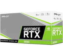 PNY GeForce RTX™ 3050 6GB Verto Dual Fan grafiskā karte
