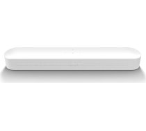 Sonos Beam (2. paaudzes) kompaktais viedais skaņu panelis TV, mūzikai un citiem mērķiem (balts)