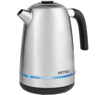Petra PT5557VDE 1,7L Lumie Wasserkocher - 360° Drehbasis, BPA-Frei, LED-Beleuchtung beim Kochen, Otter-Steuerung, Anti-Kalk-Filter, Ansicht Fenster, Trockenschmelzsensor Auto-Ausschaltung, 2200W