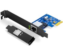 PCI-E Gigabit 10/100/1000Mbps tīkla karte - melna