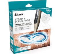 Shark, XKITP7000D Soft Scrub 2 Tvaika tīrīšanas un tīrīšanas spilventiņi Dirt Grip Dusting Washable Pads