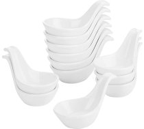 Malacasa Ramekin trauku sērija, 6 / 12 gab. porcelāna mini smalkmaizīšu cepšanas formiņu / kūku veidņu / suflē veidņu komplekts