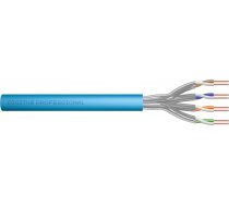 CAT.6a, s/ftp, eca, vads, awg 23/1, lsoh, 100 m, zils foliēts instalācijas kabelis