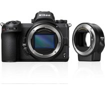 Nikon Z6 sistēmas digitālā kamera + FTZ adapteris + 64GB XQD