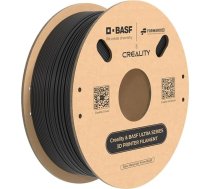 Creality & BASF Ultra PLA 1,75 mm 3D drukas pavediens 1 kg, maksimālais drukas ātrums līdz 600 mm/s, maksimālais sistēmas plūsmas ātrums līdz 30 mm³/s (melns)