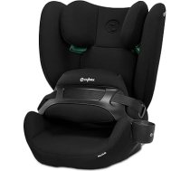 CYBEX Silver Pallas B2 i-Size, ISOFIX, 1/2/3 grupa (9-50 kg), no aptuveni 15 mēnešiem līdz 12 gadiem, ieskaitot krūzīšu turētāju, tīri melns.