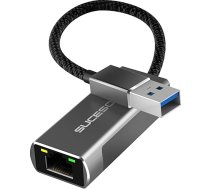 SUCESO USB uz 2.5G Gigabit Ethernet USB 3.0 uz RJ45 LAN Ethernet 2500/1000/100/10 Mbps tīkla adapteris Saderīgs ar klēpjdatoru, PC, MacBook Pro, Surface, Windows 11/10/8.1/8/7, Linux, MacOS utt.