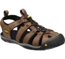 Keen Sandales Clearwater CNX Leather 42 Dark Earth/Black