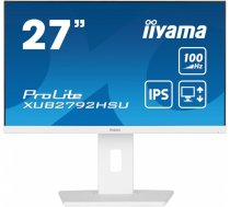 Monitors 27 collu prolite xub2792hsu-w6 ips, HDMI, dp, 100 Hz, plāns, 4xusb3.2, šarnīrs, ir (150 mm), 2x2w