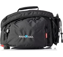 KLICKfix velosipēdu soma Rackpack 1 priekš Racktime Pannier bagāžnieka soma, melna, 35 x 28 x 22 cm