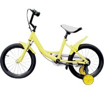 TESUGN 16 collu bērnu velosipēds, bērnu velosipēda augstums regulējams bērnu velosipēds ar noņemamiem stabilizatoriem riteņbraukšana, zēni meiteņu bērnu velosipēds no 4-8