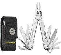 LEATHERMAN armatūras kompaktais daudzfunkciju rīks ar 17 svarīgiem instrumentiem