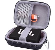 Aenllosi Harte Tasche Hülle für JBL GO 2 Bluetooth Lautsprecher, Nur Tasche (Schwarz) ANEB075QGRFP2T