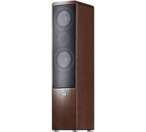 Canton Ergo 670 DC 2,5 Wege Bassreflex-Standlautsprecher (110/170 W, Bi-Wiring-/Bi-Amping-Anschlussfeld) Wenge Braun (Stück)