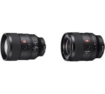 Sony FE 135 mm f/1.8 GM | Pilna formāta, supertelefoto objektīvs, portreta objektīvs (SEL135F18GM) un SEL-35F14GM — pilna formāta e-montāžas objektīvs FE 35 mm F1.4 GM (Premium G Master Lens), melns