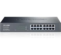 TP-Link TL-SG1016DE 16 portu gigabitu nepārvaldīts Pro slēdzis (Plug & Play, Gigabit porti, metāla korpusi, VLAN, QoS, mūža garantija) ANEB00DBRPKS6T