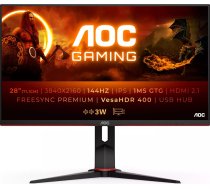 AOC Gaming U28G2XU2 BK Monitors U28G2XU2/BK