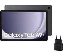 Samsung Galaxy Tab A9+ Android planšetdators, 128 GB atmiņa, Wi-Fi, 11 collu displejs, 3D skaņa, pelēks (spāņu versija) ANEB0CMDKCSFST