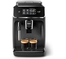 Philips 2200. sērijas EP2220/10 pilnībā automātisks kafijas automāts, 2 kafijas īpašie ēdieni, melna/matēta ANEB07MMSHC4RT