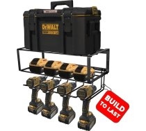 Elektroinstrumentu organizators, 120 lb noliktava, bezkontakta sienas stiprinājums, akumulatora urbjmašīnas turētājs, komunālo piederumu plauktu turētājs Dewalt Milwaukee uzglabāšanai Ziemassvētki, tēvs, dāvanas, vīrs, garāža, darbnīca