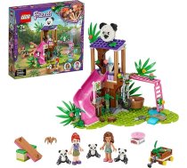 LEGO 41422 Friends Panda glābšanas stacijas spēļu komplekts ar Oliviju un dzīvnieku figūriņām, džungļu glābšanas sērija