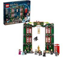 LEGO Harry Potter Burvju ministrija 76403 Konstruktoru komplekts bērniem, zēniem un meitenēm vecumā no 9 gadiem; kolekcionāra dāvanu komplekts dzimšanas dienai, kurā ietilpst 9 minifigūriņas (990 gab.)