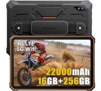 Blackview Active 8 Pro Outdoor Tablet Android 13, MTK G99 16GB+256GB planšetdators 10,4 collu FHD+, 22000mAh izturīgs planšetdators, 48MP + 16MP, 4 skaļruņi, IP68 ūdensizturīgs planšetdators Dual 4G LTE/5G WiFi/OTG/GPS