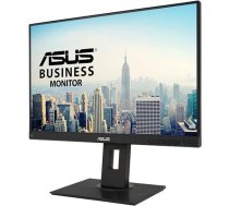 ASUS Business BE24WQLB - 24,1 collu WUXGA monitors - 16:10 IPS panelis, 1920 x 1200 - ergonomisks, grozāms, zilās gaismas filtrs - DisplayPort, HDMI, D-Sub, USB - bez rāmja