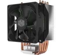 Cooler Master Hyper H412R CPU-Luftkühler - Low-Profile-Kühlsystem, Direktkontakt-Technologie, 4 Kupfer-Heatpipes, Kompakter Aluminium-Kühlkörper mit 92-mm-PWM-Lüfter - AMD un Intel saderīgs galddatoriem