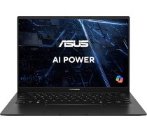 ASUS Zenbook 14 OLED klēpjdators | 14 collu FHD 0,2 ms OLED displejs | AMD Ryzen 7 8840HS AI | 16 GB RAM | 1 TB SSD | AMD Radeon | Windows 11 | QWERTZ tastatūra | Jade Black