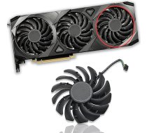 Dotodo 85 mm PLD09210B12HH 12V 0.40A Grafiskās kartes dzesēšanas ventilators MSI GeForce RTX 3070 3080 3090 VENTUS 3X Gaming Fan Replace the Cooler (Graphics Card Fan C)