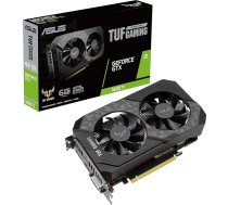 ASUS TUF NVIDIA GeForce GTX 1660 TI 6G Gaming grafiskā karte (PCIe 3.0, 6 GB GDDR6 atmiņas, HDMI 2.0b, DIsplayPort 1.4, Nvidia Turing, TUF-GTX1660TI-6G-EVO-GAMING)