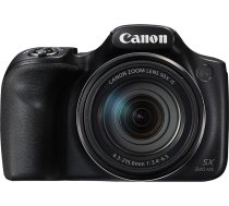 Canon PowerShot SX540 HS Bridge digitālā kamera, 20,3 megapikseļi, melna / kokogles krāsā