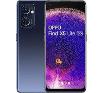 Oppo Find X5 Lite viedtālrunis 256GB, 8GB RAM, Dual SIM, melns