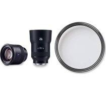 ZEISS Batis 1.8/85 priekš Sony bezspoguļa pilnkadru sistēmas kamerām (E-Mount) un T* UV filtrs 67 mm (UV un aizsargfiltrs, ar ZEISS T* antireflektīvu pārklājumu)