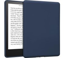 kwmobile Korpuss saderīgs ar Amazon Kindle Paperwhite (11th Gen - 2021) - silikona vāciņš e-lasītāja vāciņam - tumši zils