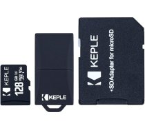 128 GB Micro SD atmiņas karte | MicroSD saderīga ar Samsung Galaxy Tab S2 8.0, E SM-T560 (E 9.6), S2 SM-T813 (S2 9.7), A SM-T580 (A 10.1) | 128 GB UHS-1 U1 Fast Class 10