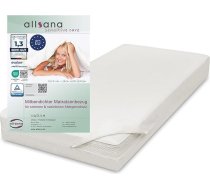 Allsana Matrača pārvalks alerģijas slimniekiem 90 x 200 x 16 cm | Gultas veļa pret alerģiju | Aizsardzība pret ērcēm | Aizsardzība pret ērcēm mājas putekļu alerģijas slimniekiem | Alerģiju aizsargājošs starpproduktu pārvalks