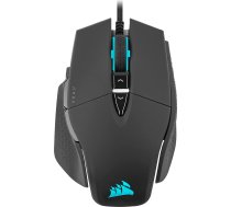 CORSAIR M65 RGB Ultra Wired Tunable FPS Gaming Mouse - 26 000 DPI - optiskais slēdzis - svaru sistēma - AXON Hyper-Processing tehnoloģija - iCUE saderīga - PC, Mac, PS5, PS4, Xbox - melna