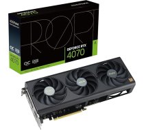 ASUS ProArt GeForce RTX 4070 OC Edition 12 GB GDDR6X spēļu grafikas karte (Nvidia GeForce RTX4070, DLSS 3, PCIe 4.0, 1 x HDMI 2.1a, 3 x DisplayPort 1.4a, PROART-RTX4070-O12G).