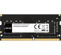 Lexar SODIMM DDR4 RAM 8GB 3200MHz 260-Pin SODIMM portatīvo datoru atmiņa augstas veiktspējas SO-DIMM PC portatīvo datoru atmiņa augstas veiktspējas atmiņa (LD4AS008G-B3200GSST)