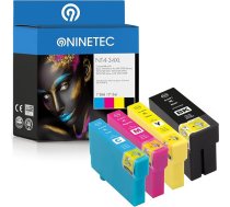 NINETEC NT4-3475 4 kasetņu komplekts, kas saderīgs ar Epson T3471 T3472 T3473 T3474 | Epson WorkForce Pro WF3700 WF3720 Series WF3720 DW WF 3720 DWF WF-3725 DWF