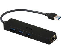 Usb 3.0 slim hub 3 porti + gigabit ethernet 10/100/1000