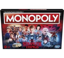 Hasbro Gaming Monopoly: Netflix Stranger Things Edition galda spēle pieaugušajiem un pusaudžiem no 14 gadiem, spēle 2-6 spēlētājiem, daudzkrāsaina