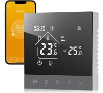 Beok Digitālais grīdas apsildes termostats WiFi Ūdens grīdas apsildes termostats Smart Room Thermostat Programmable Heating Thermostat with LCD Compatible with Tuya, Alexa App Control 3A TS4G-WIFI-WP