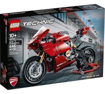 LEGO Technic Ducati Panigale V4 R 42107 motociklu konstruktors, uzbūvējams motocikla modelis, ar pārnesumkārbu un balstiekārtu, jauns 2020 (646 detaļas)